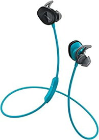 中古 【中古】Bose SoundSport wireless headphones ワイヤレスイヤホン Bluetooth 接続 マイク付 アクア 防滴 最大6時間 再生