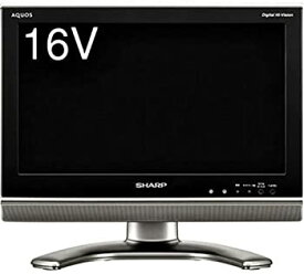 【中古】シャープ 16V型 液晶 テレビ AQUOS LC-16E1B ハイビジョン 2007年モデル