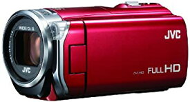 【中古】JVCKENWOOD JVC ビデオカメラ EVERIO GZ-E565 内蔵メモリー32GB ローズレッド GZ-E565-R