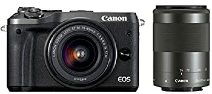 楽天市場】【中古】Canon ミラーレス一眼カメラ EOS M6 ダブルズーム 