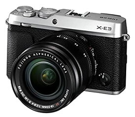 【中古】FUJIFILM ミラーレス一眼カメラ X-E3レンズキットシルバー X-E3LK-S