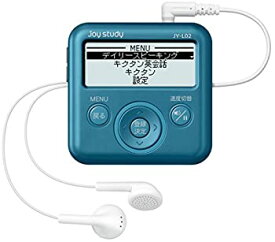 【中古】【未使用】カシオ デジタル英会話学習機 日常英会話 joy study JY-L02BU ブルー