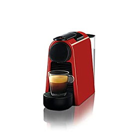 【中古】【未使用】ネスプレッソ カプセル式コーヒーメーカー エッセンサ ミニ ルビーレッド D 水タンク容量0.6L コンパクト 軽量 D30-RE-W