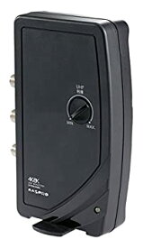 【中古】【未使用】マスプロ 4K・8K放送(3224MHz)対応 UHFテレビ・レコーダーブースター UTRW30BC-P