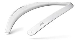 【中古】【未使用】JVC NAGARAKU SP-A10BT-W ウェアラブルネックスピーカー ワイヤレス Bluetooth 約20時間連続再生 本体約88g軽量設計 ホワイト