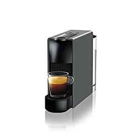 【中古】【未使用】ネスプレッソ カプセル式コーヒーメーカー エッセンサ ミニ インテンスグレー C 水タンク容量0.6L コンパクト 軽量 D30-GR-W