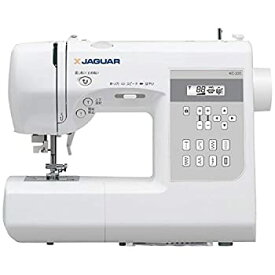 【中古】【未使用】ジャガー コンピューターミシン ホワイトJAGUAR KC-220