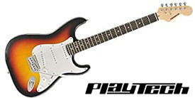 【中古】【未使用】【国内品】 PLAYTECH プレイテック エレキギター ST250 Rose Sunburst