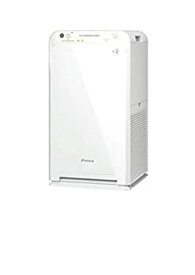 【中古】【未使用】ダイキン 空気清浄機（25畳まで ホワイト）DAIKIN ストリーマ空気清浄機 MC55W-W