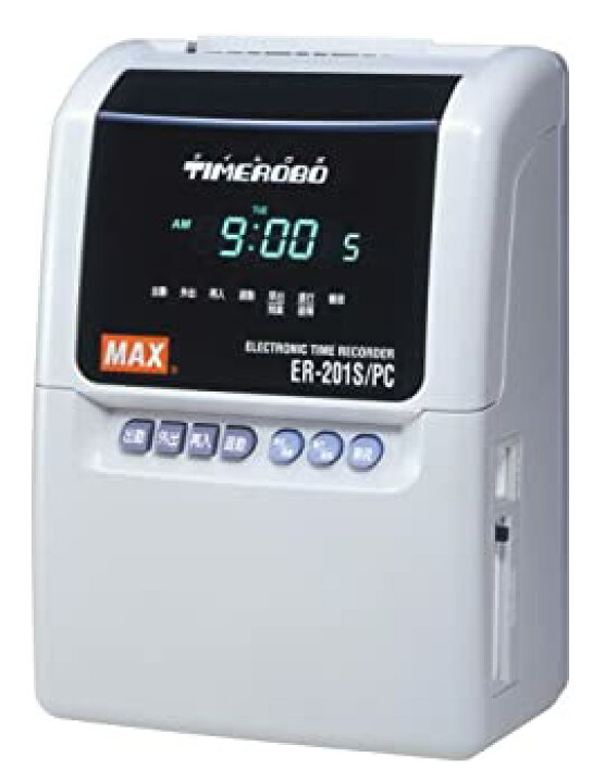 楽天市場】【中古】マックス タイムレコーダー ER-201S/PC ER90094  