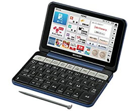 【中古】シャープ カラ—電子辞書 Brain 中学生モデル ネイビー系 PW-SJ4-K