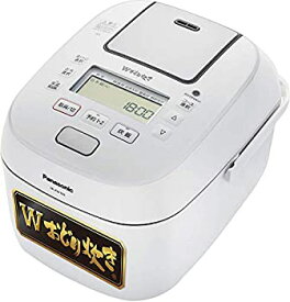 【中古】パナソニック 炊飯器 5.5合 可変圧力IH式 Wおどり炊き ホワイト SR-PW109-W