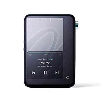 ACTIVO CT10 mp3プレーヤー 人気激安 Bluetoothカスタムイコライザーを備えた高解像度音楽プレーヤーUSB ブラック DAC DSD256 数量限定セール