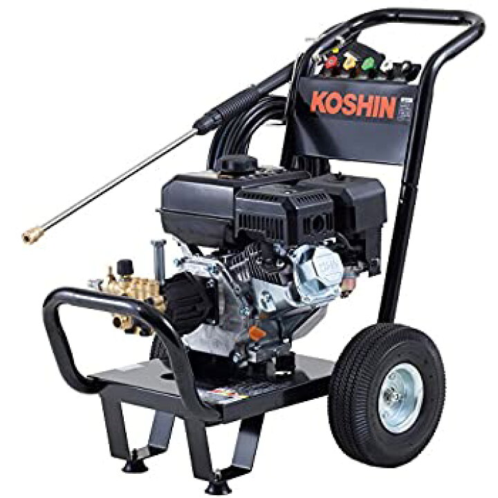 楽天市場】【中古】工進(KOSHIN) エンジン式 高圧 洗浄機 14MPa 車輪付 