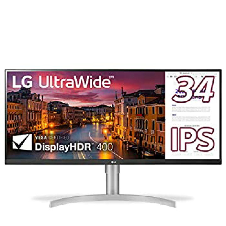 楽天市場】【中古】LG モニター ディスプレイ 34WN650-W 34インチ 