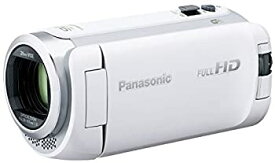 【中古】【未使用】パナソニック HDビデオカメラ 64GB ワイプ撮り 高倍率90倍ズーム ホワイト HC-WZ590M-W