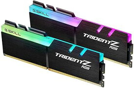 【中古】G.Skill Trident Z RGB F4-3200C16D-16GTZR DDR4-3200 CL16 8GB×2