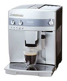 【中古】エントリーモデルデロンギ 全自動コーヒーメーカー マグニフィカ ミルク泡立て手動 1.8L シルバーESAM03110S