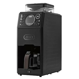 【中古】Toffy/トフィー 全自動ミル付カスタムドリップコーヒーメーカー K-CM9 ミル ドリップ 豆挽き 無段階グラインド 温度設定 味わい3段階 タイマー機