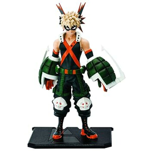【中古】【39shop】僕のヒーローアカデミア★爆豪勝己 7インチ フィギュア My Hero Academia Super Figure Collection Bakugou Katsuki（良い）