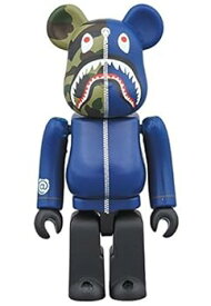 【中古】【39shop】1st★CAMO SHARK BE@RBRICK 100％ NAVY（良い）
