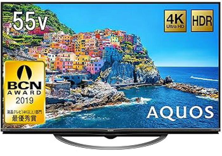 楽天市場】【中古】シャープ 液晶 テレビ 4K Android TV HDR対応 回転 