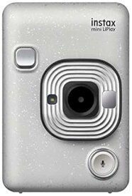 【中古】富士フイルムFUJIFILM チェキ インスタントカメラ/スマホプリンター instax mini LiPlay ストーンホワイト INS MINI HM1 STONE WHITE