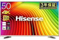 楽天市場】ハイセンス 50v型 液晶 テレビ hj50n3000 4k対応の通販