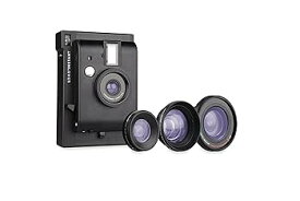 【中古】Lomo'Instant Black + 3種のアタッチメントレンズセット