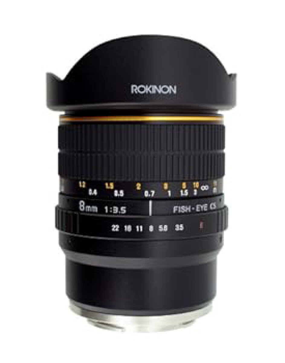 中古】Rokinon FE8M-NEX 8mm f/3.5 魚眼レンズ Sony Eマウントカメラ用 