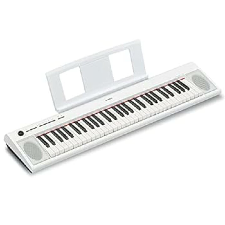 楽天市場】【中古】ヤマハ YAMAHA 電子キーボード piaggero ホワイト 