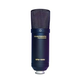 【中古】【39shop】マランツプロ★USBマイク コンデンサーマイク ゲーミング テレワーク DAW録音 配信用 レコーディング 単一指向性 MPM1000U（良い）