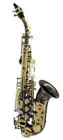 【中古】Chateau スタンダードシリーズ カーブドソプラノサックス イエローブラス/ブラックフィニッシュ キー : ラッカー仕上げ CSS-C70B