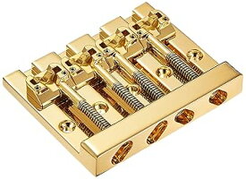 【中古】正規品 HIPSHOT ベースブリッジ KICKASS 4弦用 ゴールド BR/KICKASS G