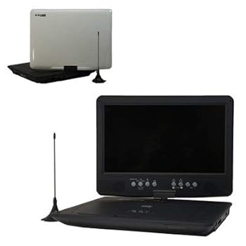 【中古】WIZZ10.1インチ地上デジタル/ワンセグ対応ポータブルDVDプレーヤーCPRM対応DV-PT1060
