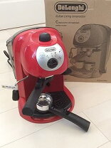 楽天市場】DeLonghi エスプレッソ・カプチーノメーカー レッド EC200N  