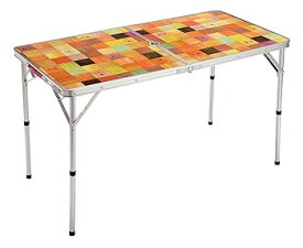 【中古】コールマンColeman テーブル ナチュラルモザイクリビングテーブル 120プラス ベージュ 約4.5kg 2000026751
