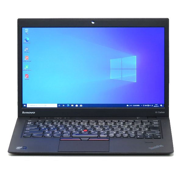 中古 パソコン ノートパソコン レノボ 【楽天カード分割】 ThinkPad X1 Carbon 激安価格の 第3世代 i7 8GB SSD 在宅 黒 WPS Office ブラック テレワーク Windows 14インチ 10 120GB