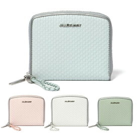 ジルスチュアート 財布 二つ折り ブレイズ ラウンドファスナー折り財布 JILL STUART レディース 本革 JSLW3BS2 ホワイト ピンク サックス オリーブ