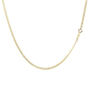 18金 喜平 45cm ネックレス レディース K18 18k チェーン だけ チェーンのみ 中空ダブル喜平 2.3ミリ幅 キヘイ イエローゴールドk18 ゴールド k18 人気 【最短発送】