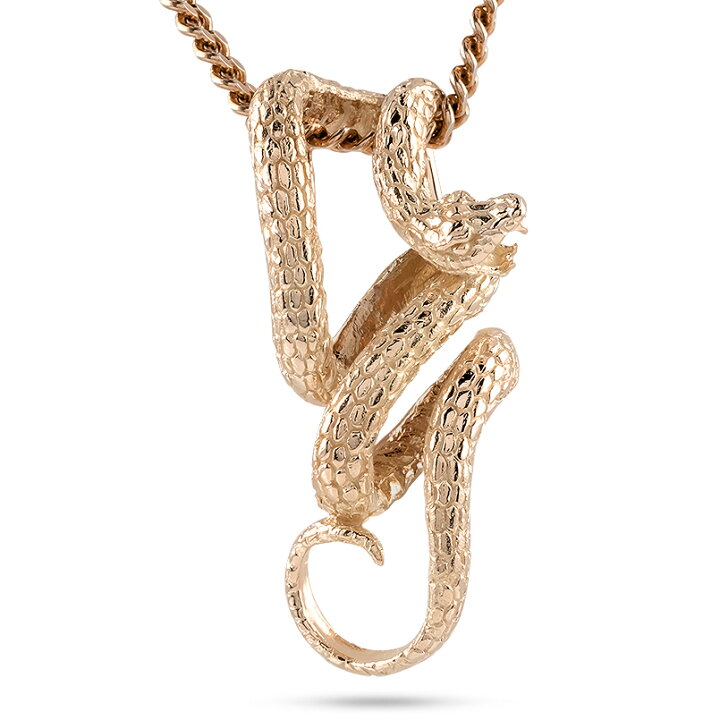 楽天市場】18金 ネックレス 18k 喜平用 ヘビ ペンダントトップ 蛇  