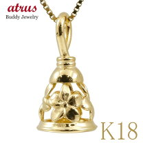楽天市場】k18ペンダントトップベルの通販