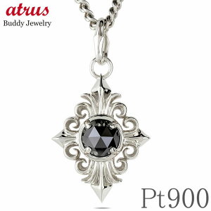 �y10%OFF�N�[�|���Z�[���z �N���X �y���_���g�g�b�v �v���`�i �u���b�N�_�C�������h 2ct �약 �����Y pt900 �l�b�N���X �`���[�� ��Ԃ� ������