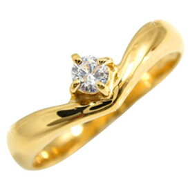 婚約指輪 エンゲージリング 18金 リング ゴールド ダイヤモンド プロポーズリング 指輪 ダイヤ イエローゴールドk18 一粒 ダイヤリング ストレート 宝石 女性 送料無料人気 18k プロポーズ プレゼント ギフト 結婚式準備 普段使い