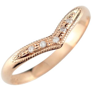 �y10%OFF�N�[�|���Z�[���z 18�� �����O �s���L�[�����O V�� �w�� �_�C�������h�����O ����w�� �G���Q�[�W�����O �s���N�S�[���hk18�~�� �ł� �E�F�[�u�����O 4���a���� 18k k18 ���f�B�[�X