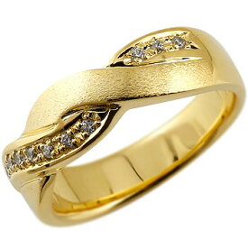 婚約指輪 エンゲージリング 18金 リング ダイヤモンド プロポーズリング 指輪 ダイヤリング指輪 幅広 太め つや消しイエローゴールドk18 ストレート 女性 送料無料人気 18k プロポーズ プレゼント ギフト 結婚式準備 普段使い