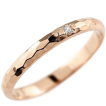 エンゲージリング婚約指輪ゴールドダイヤモンドリング手作り人気 送料無料 婚約 美しい 指輪 エンゲージリング ダイヤモンド ダイヤ リング ピンクゴールドK18 男女兼用 特別価格 18金 ピンキーリング 女性 ダイヤリングレディース 2.3 LGBTQ ストレート 一粒