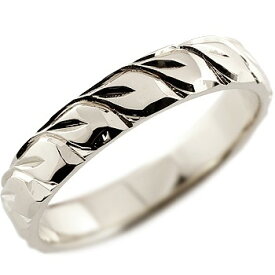 婚約指輪 プラチナ リング ハワイアンジュエリー エンゲージリング ハワイアンリング 指輪 pt900 シンプル 女性 ジュエリー ペアとしても 人気 普段使い