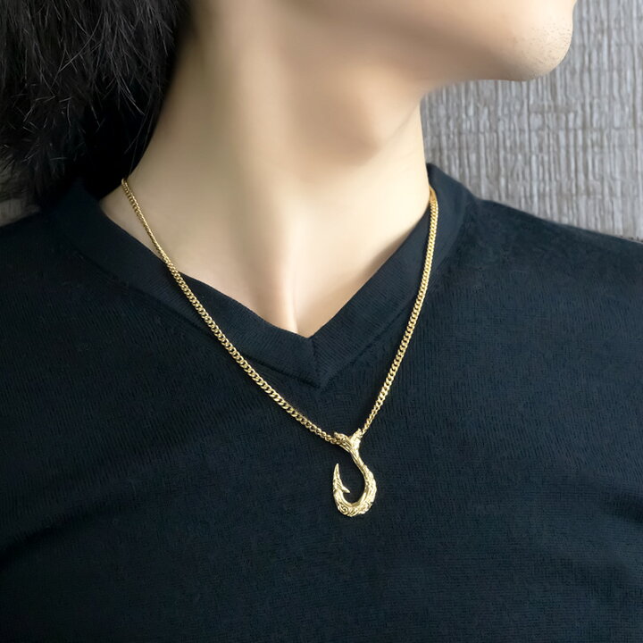 楽天市場】メンズ 18金 ペンダントトップ 18k ハワイアンジュエリー 