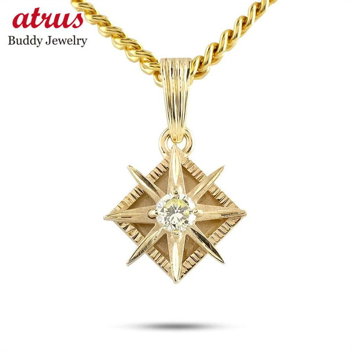 楽天市場】10金 ペンダントトップ メンズ ダイヤ 喜平用 イエロー  